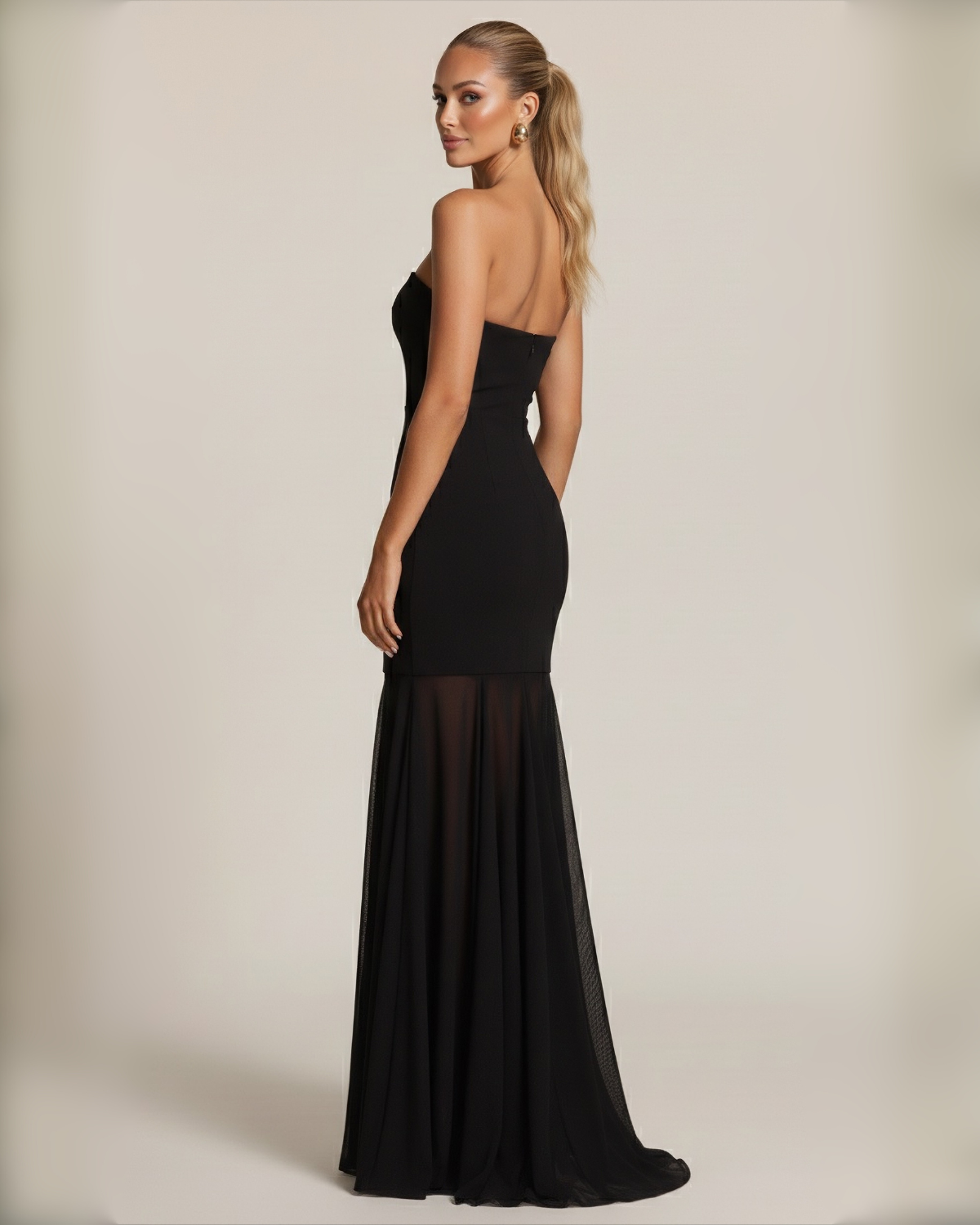 The Danya Maxi Dress - Black