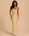 The Alexandra Maxi Dress - Yellow