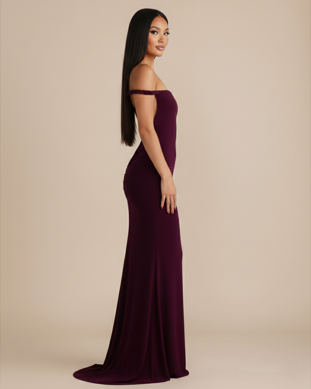 The Marina Maxi Dress - Purple