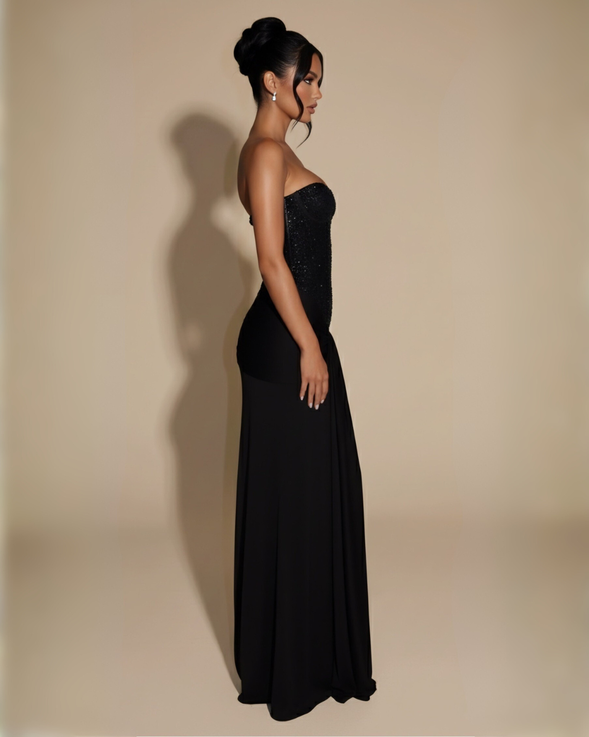 The Arabella Maxi Dress - Black