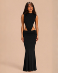 The Chantelle Maxi Dress - Black
