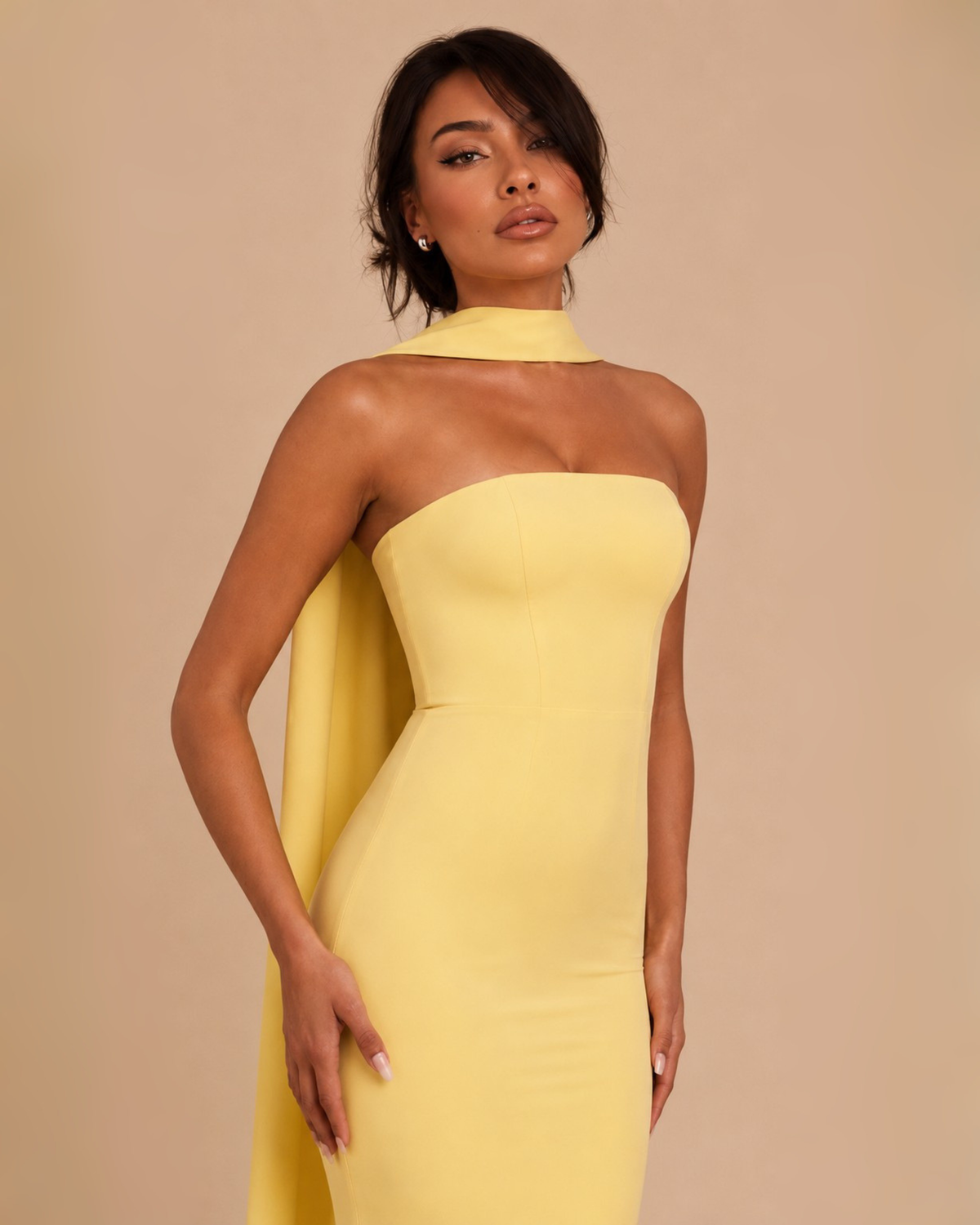 The Belsa Maxi Dress -  Yellow