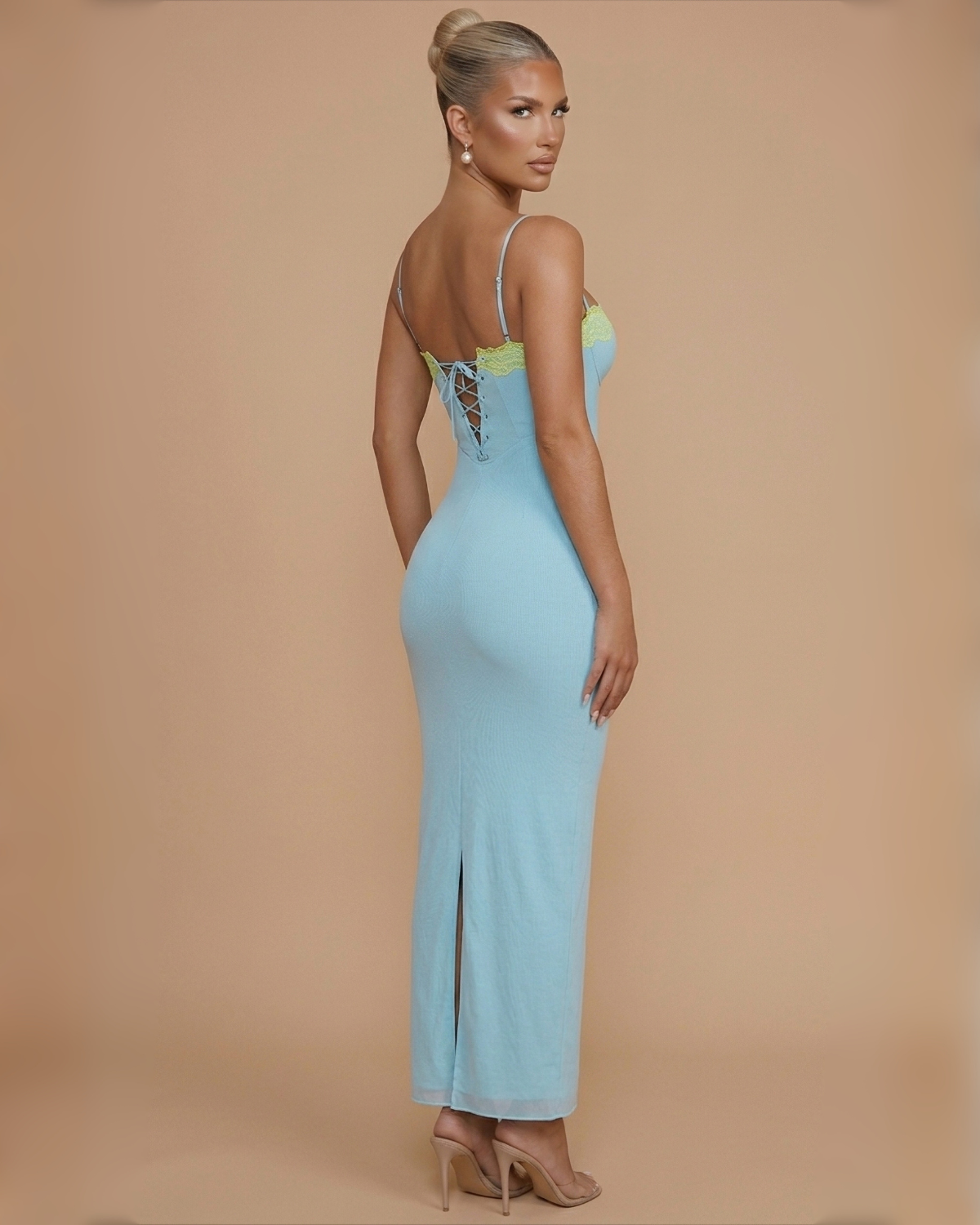 The Yaya Maxi Dress - Sky Blue
