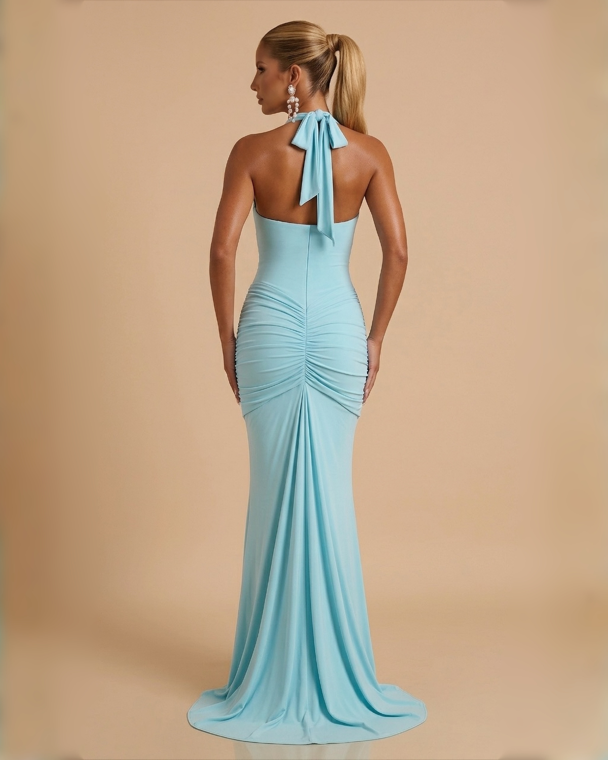 The Angelica Maxi Dress - Light Blue