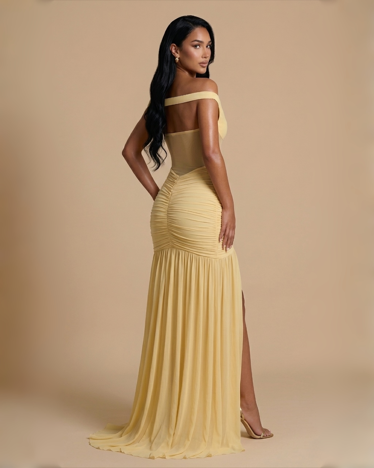 The Daphne Maxi Dress - Yellow