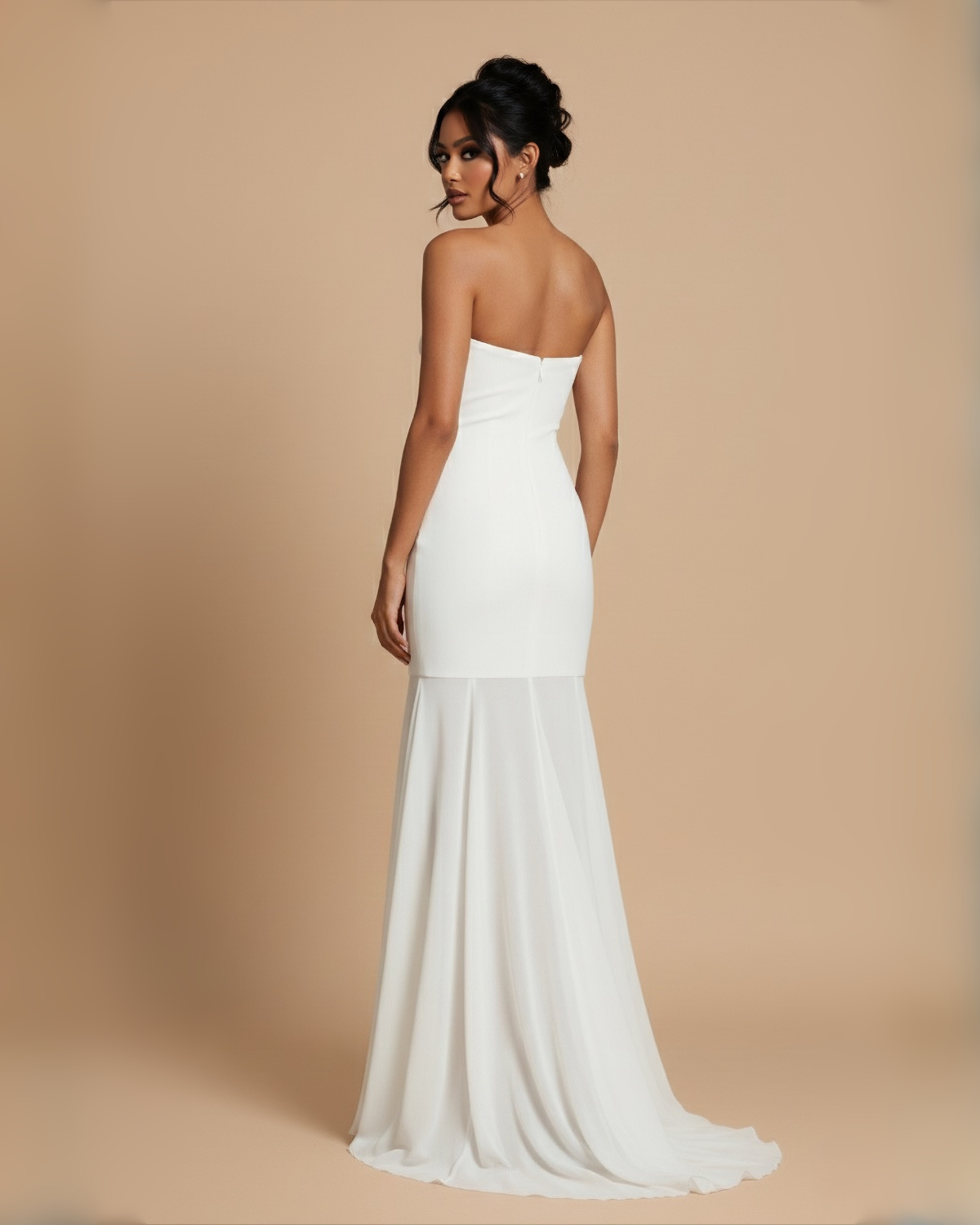 The Danya Maxi Dress - White