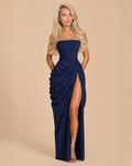 The Diana Maxi Dress - Navy Blue