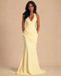 The Elyna Maxi Dress - Yellow