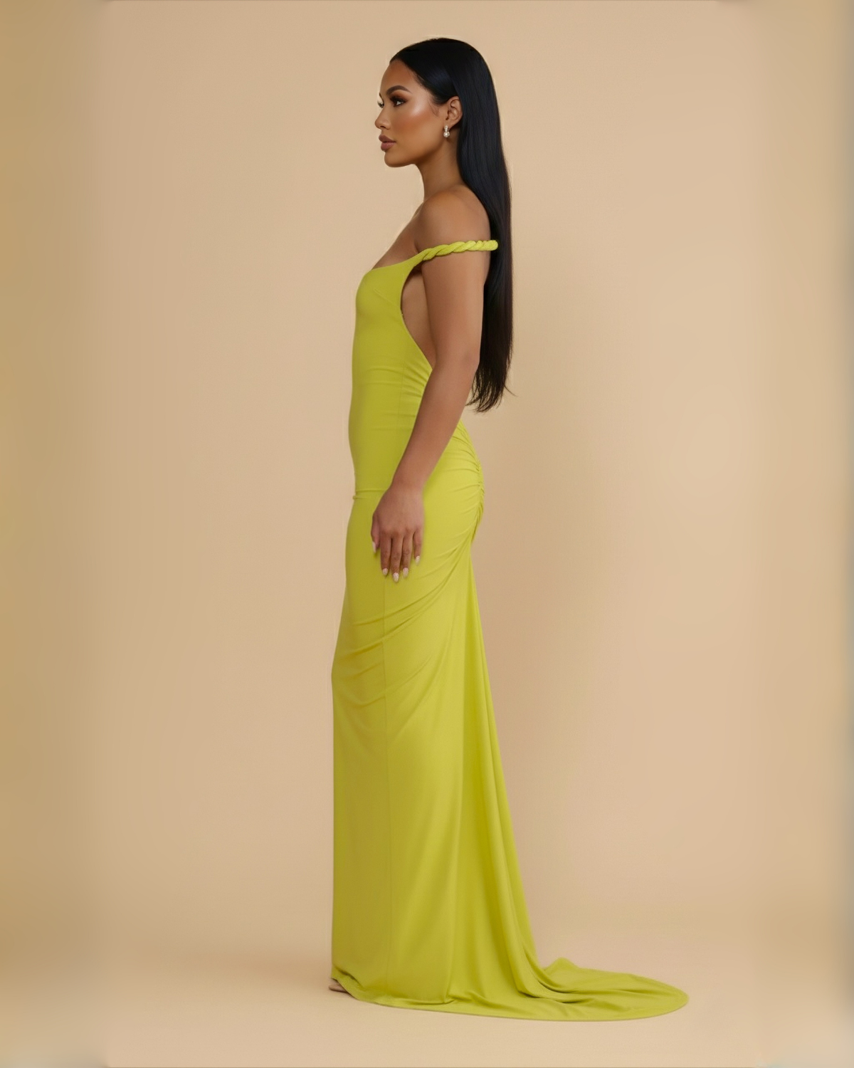 The Marina Maxi Dress - Noen Yellow