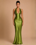 The Mabella Maxi Dress - Green