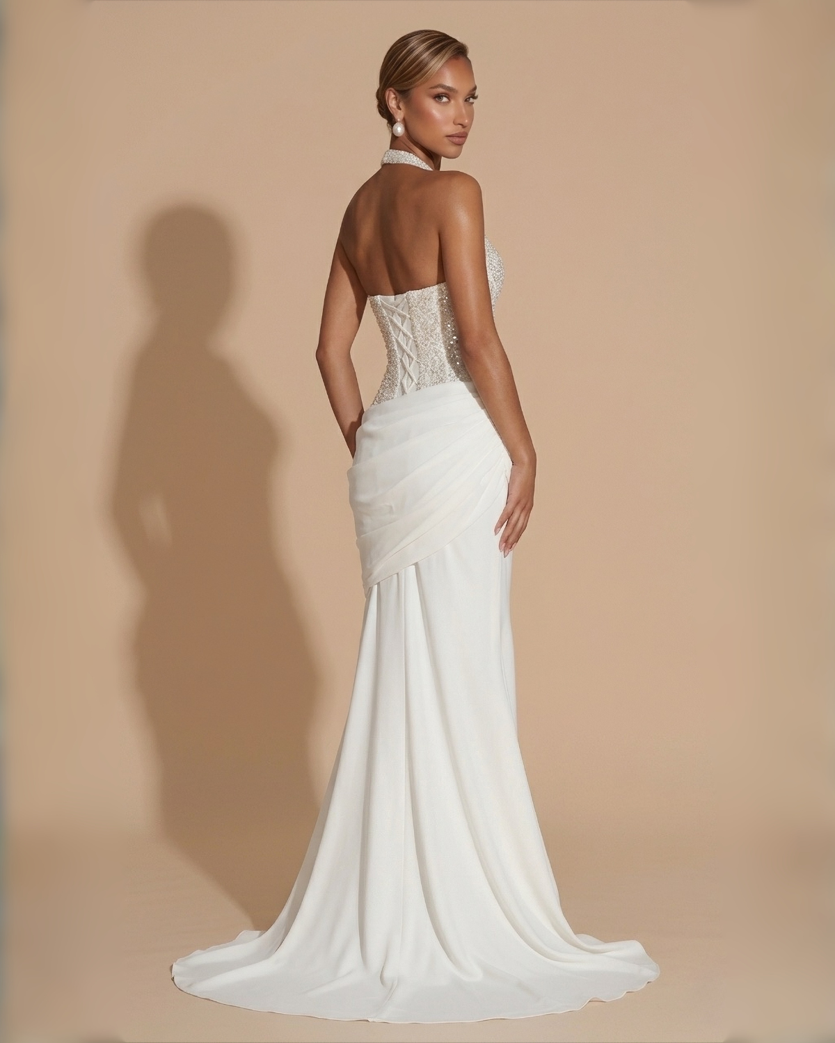 The Icelynn Maxi Dress - White