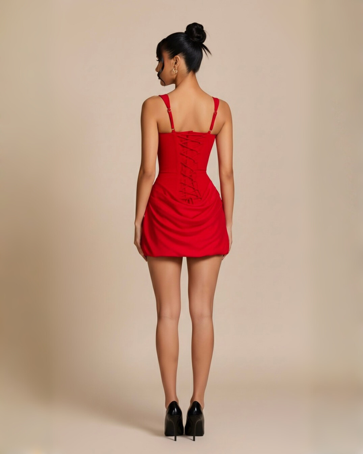 The Seraphina Mini Dress - Red