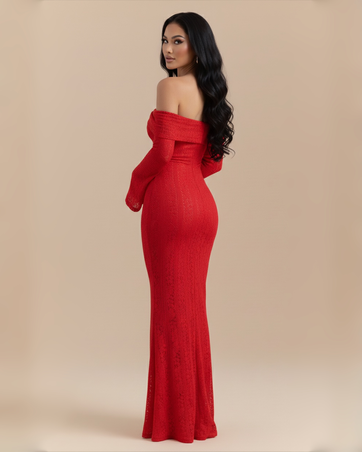 The Isabelle Maxi Dress - Red