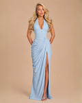 The Cyra Maxi Dress - Baby Blue