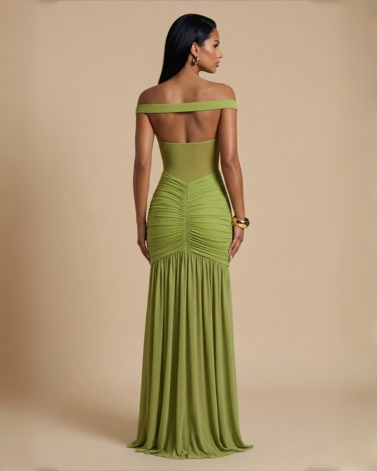 The Daphne Maxi Dress - Green