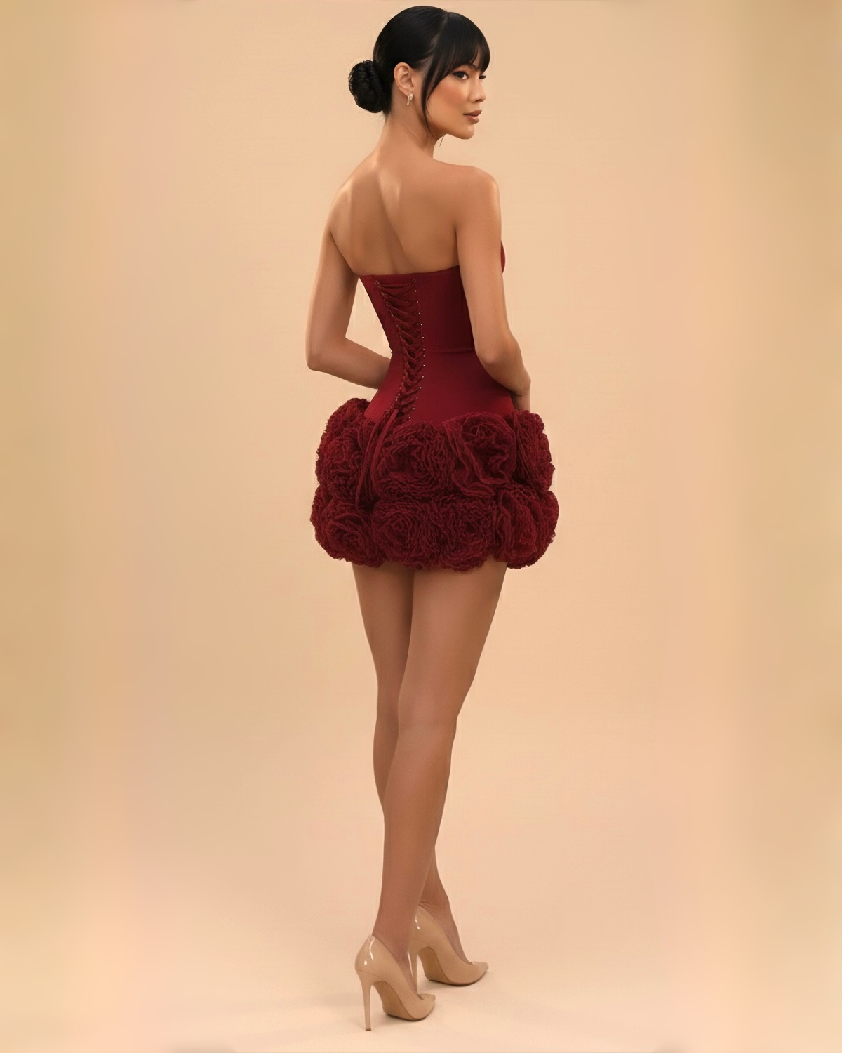 The Laurent Floral Mini Dress