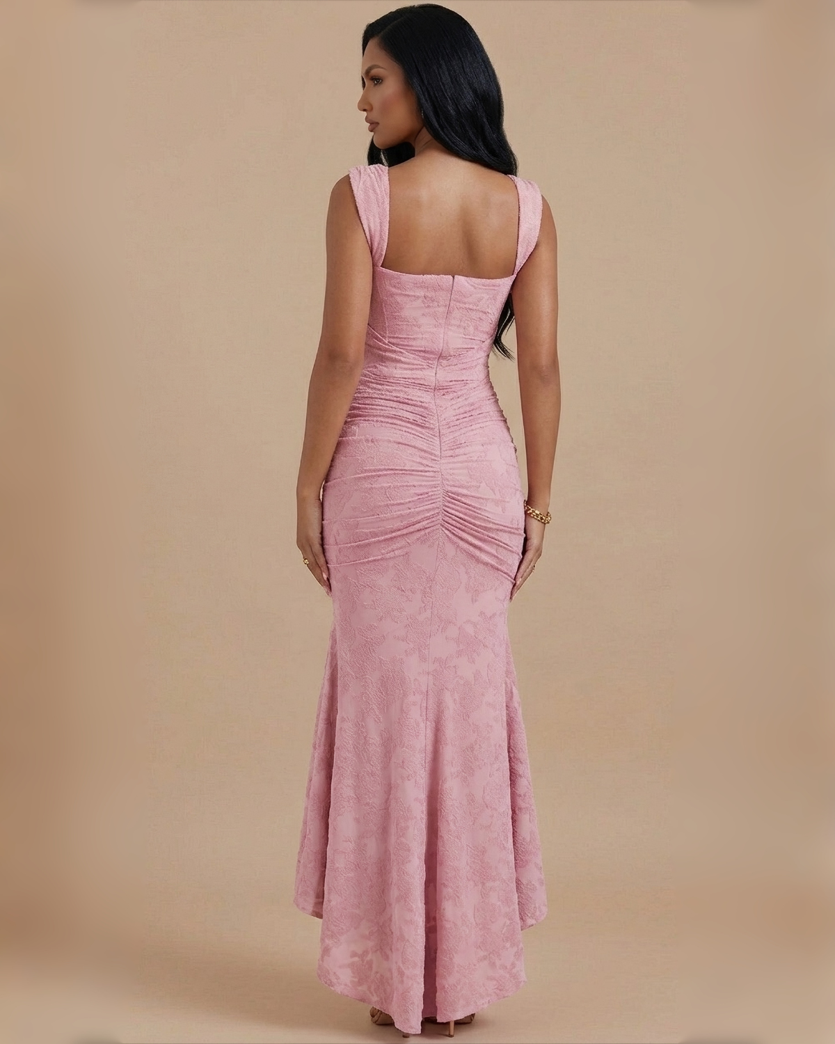 The Liliana Midi Dress - Pink