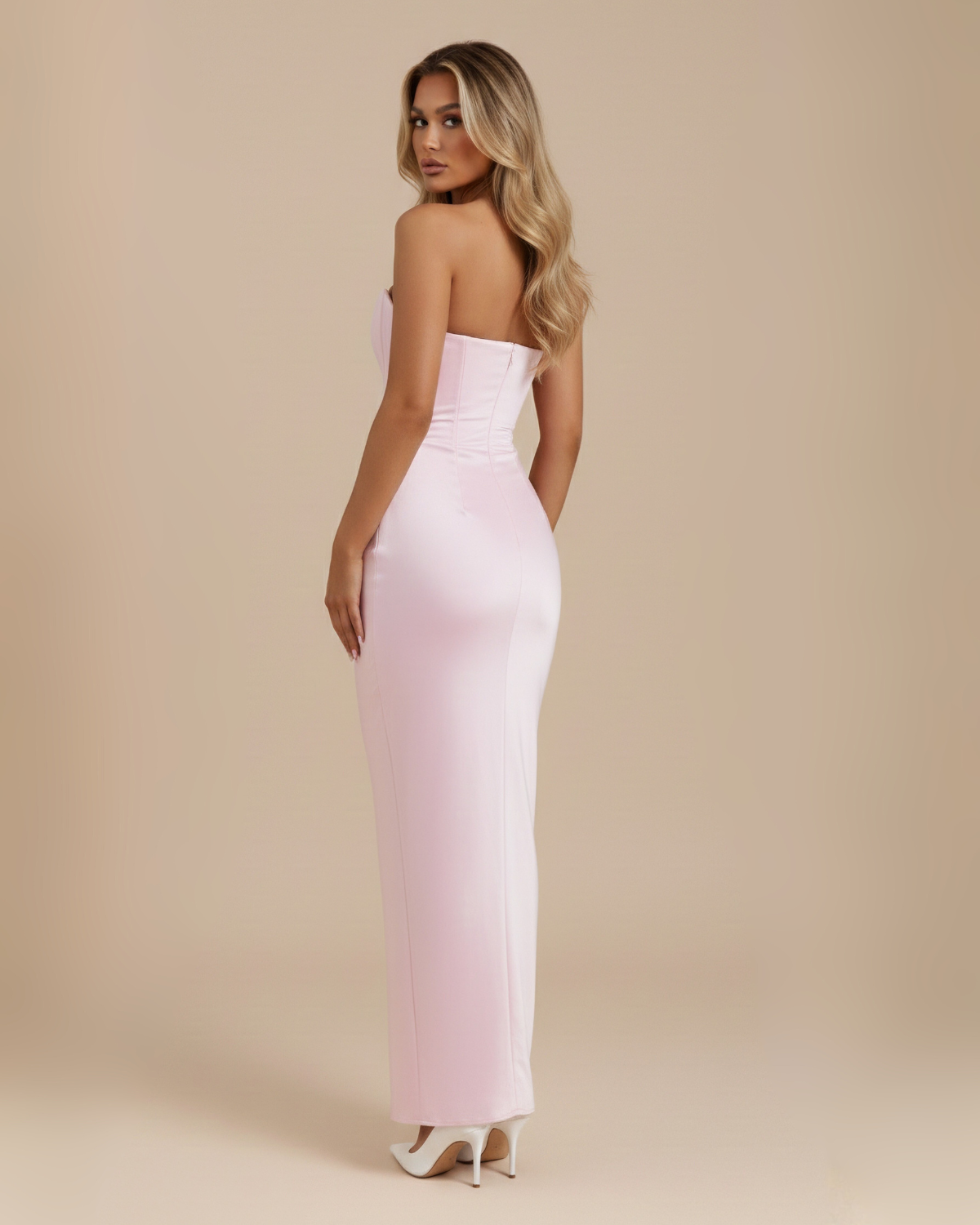 The Laura Maxi Dress - Pink