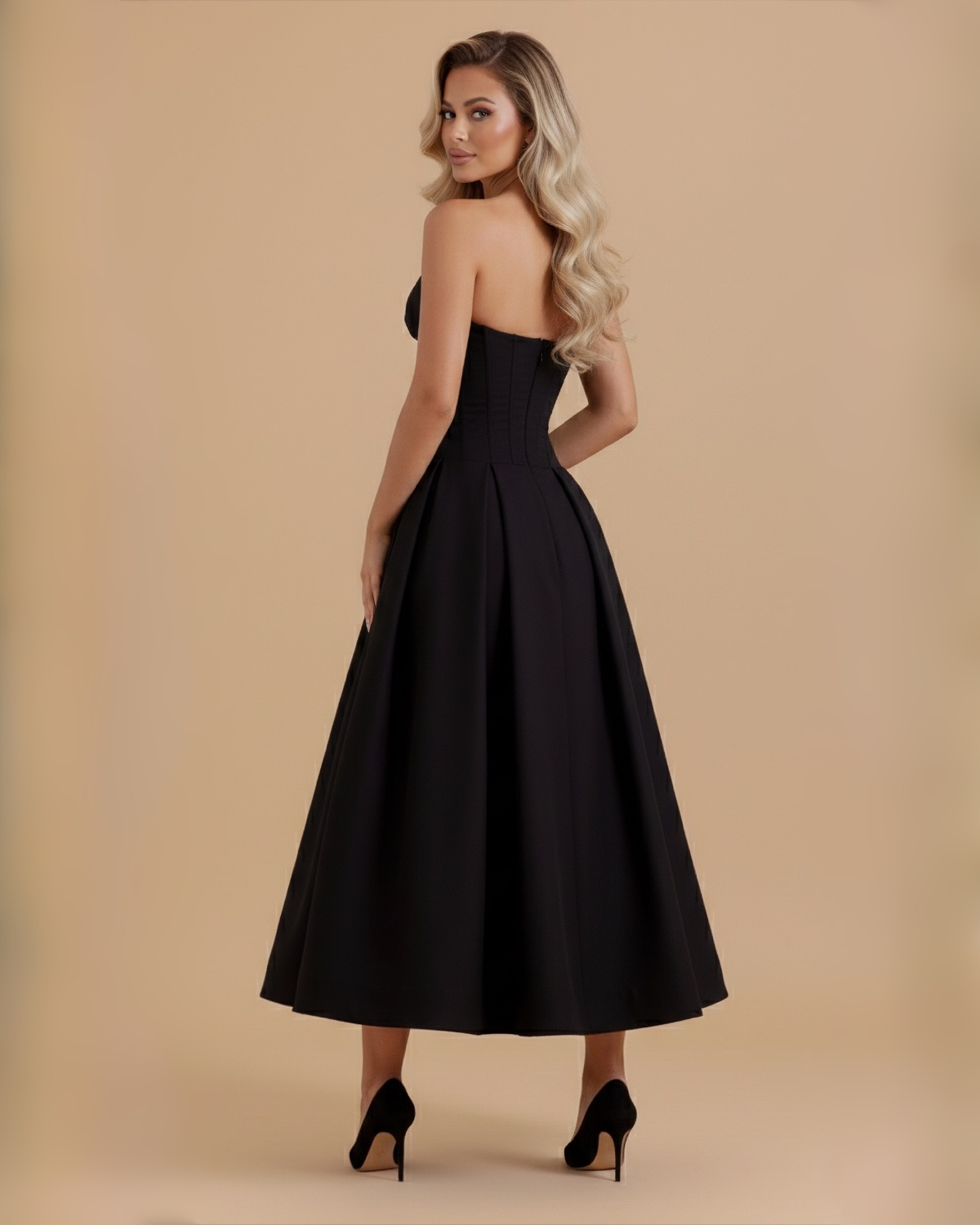 The Josephine Maxi Dress - Black