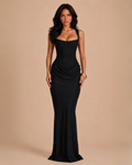 The Seraphina Maxi Dress - Black