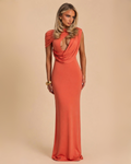 The Elowen Maxi Dress - Orange