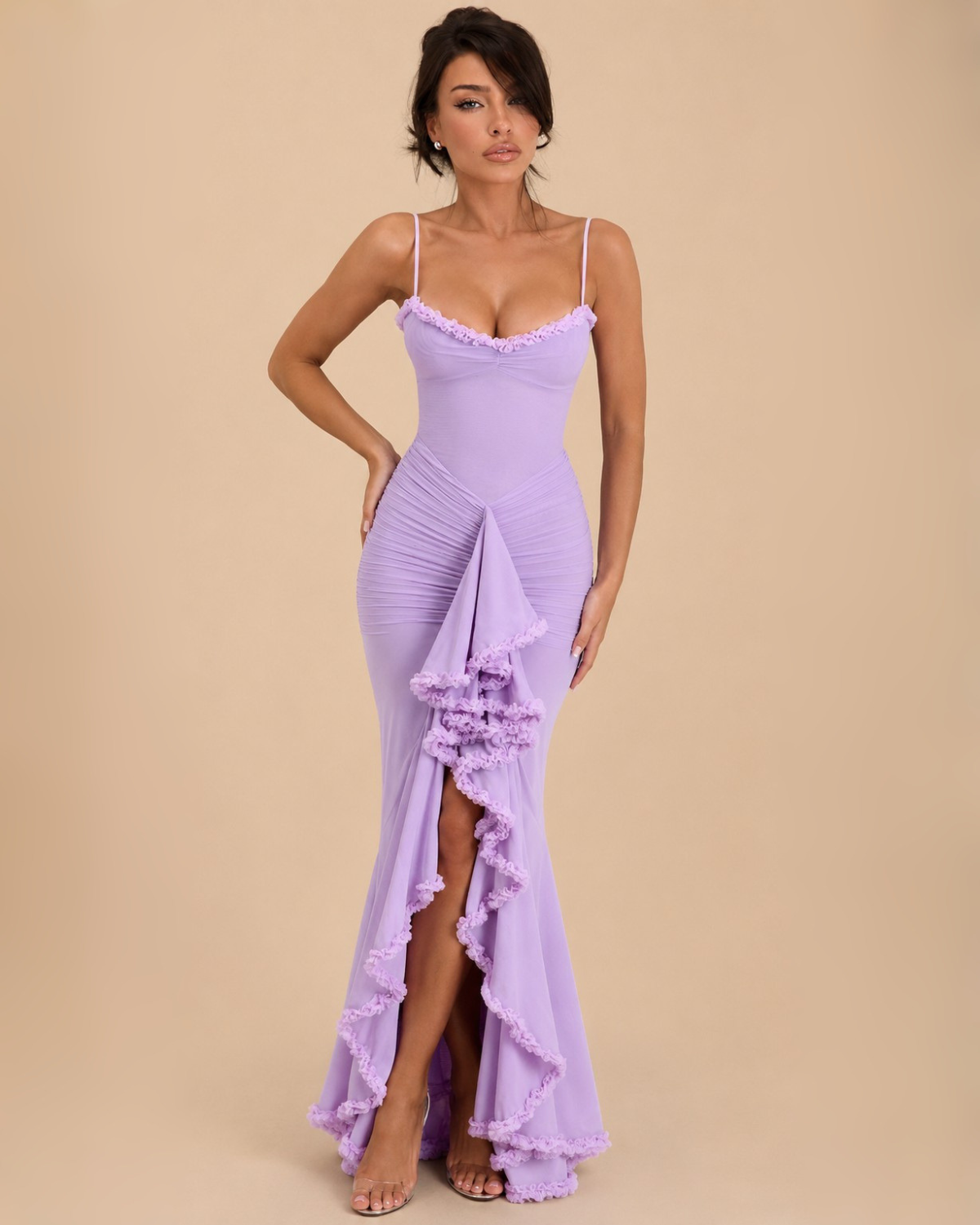 The Maliyah Maxi Dress - Purple