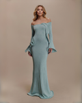 The Navaeh Maxi Dress - Mint