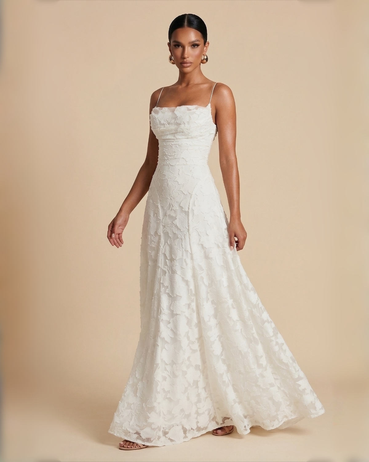 The Lola Maxi Dress - White