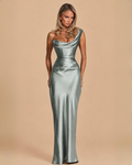 The Averie Maxi Dress - Sage Green