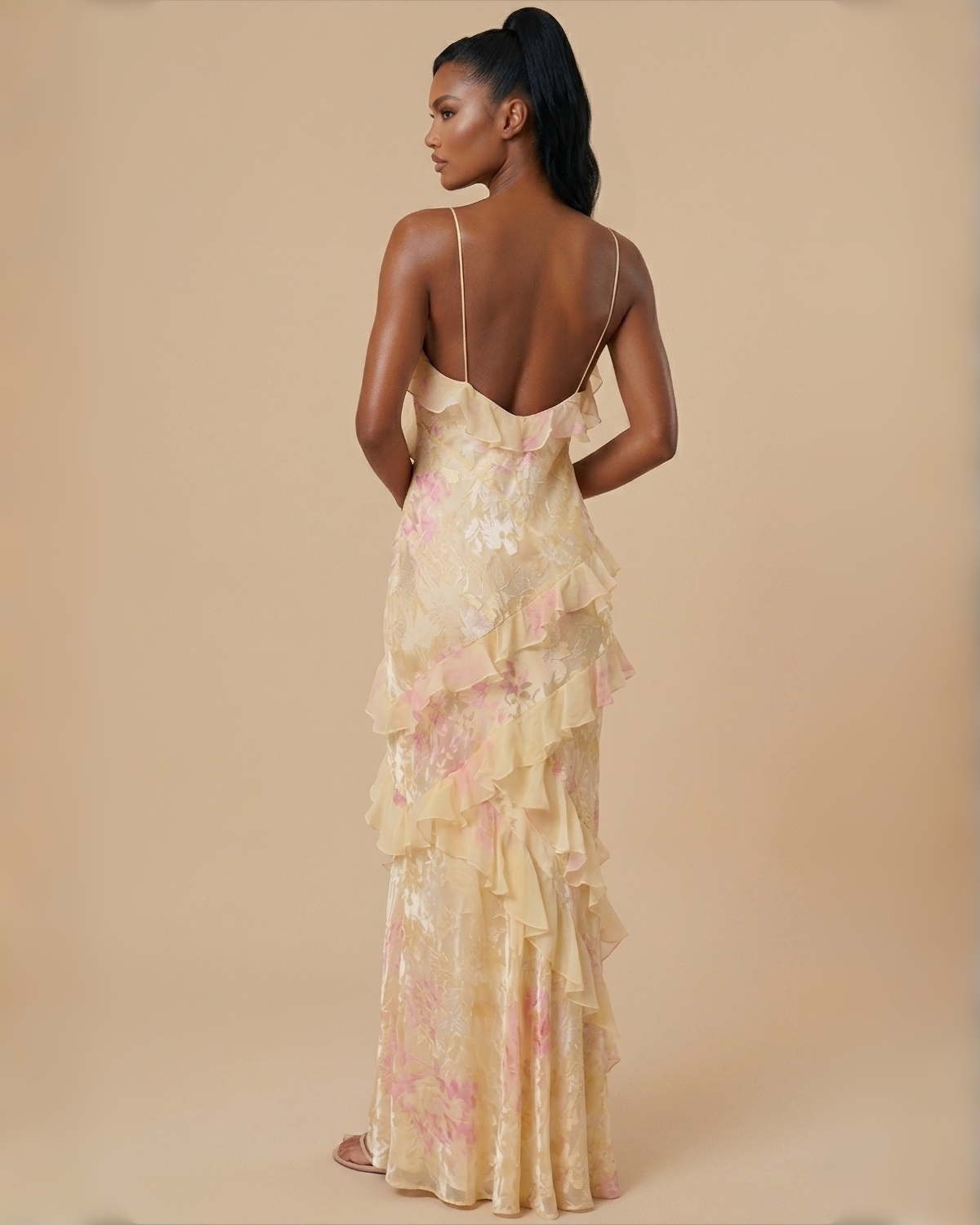 The Blossom Maxi Dress - Yellow