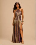 The Calanthe Maxi Dress - Amethyst