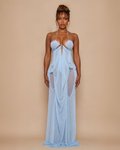 The Kiana Maxi Dress - Baby Blue