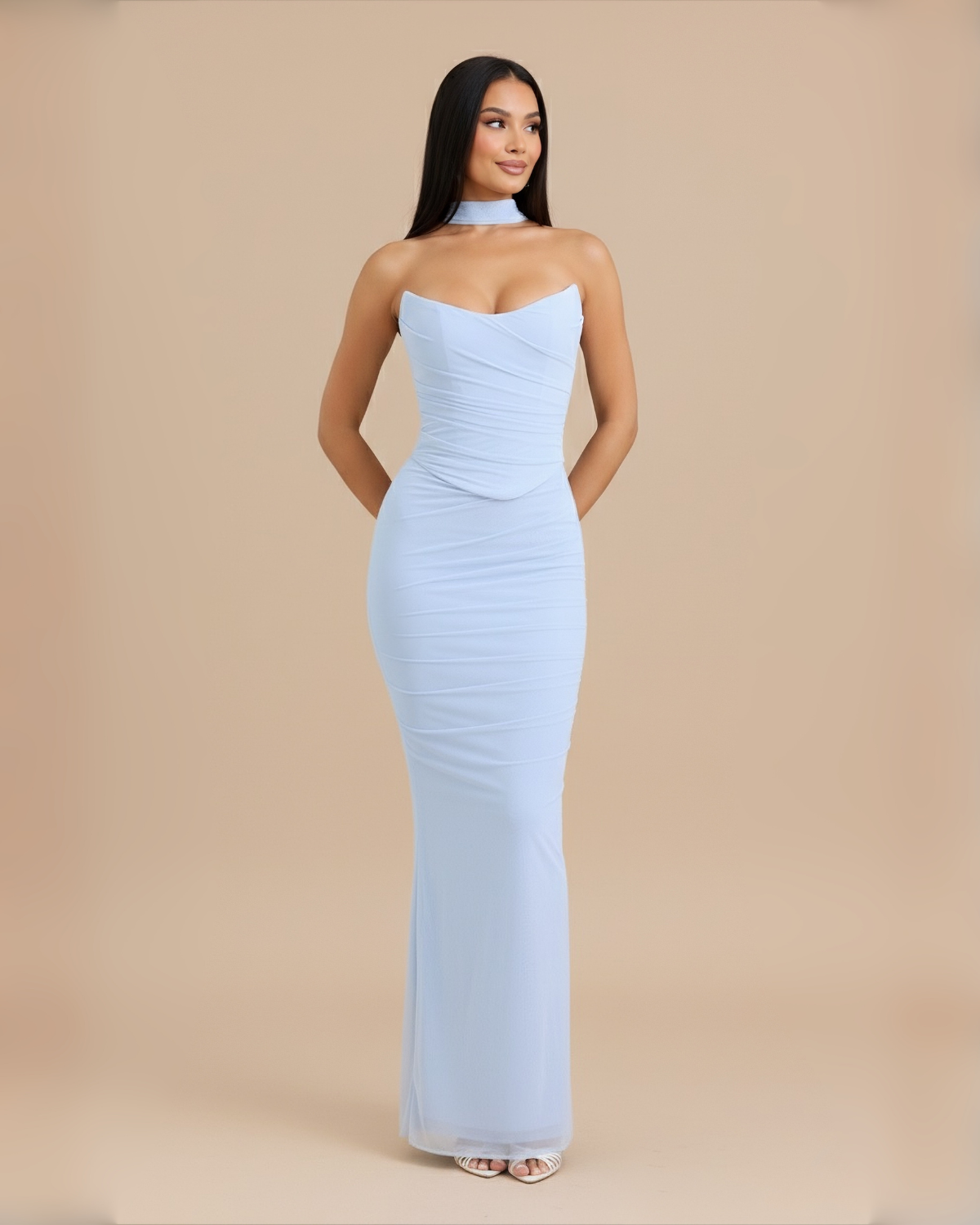 The Leilani Skirt Set - Blue