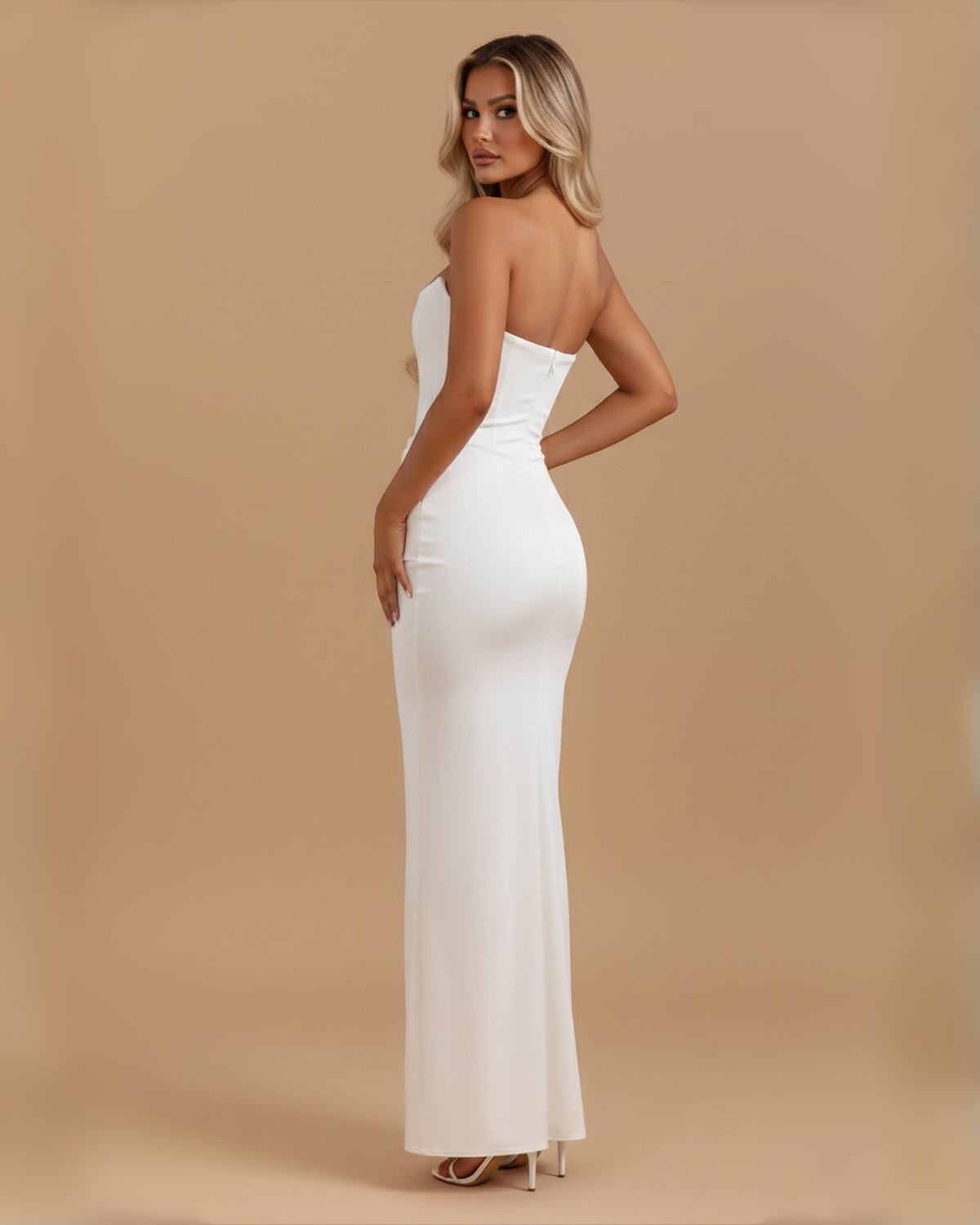 The Laura Maxi Dress - White