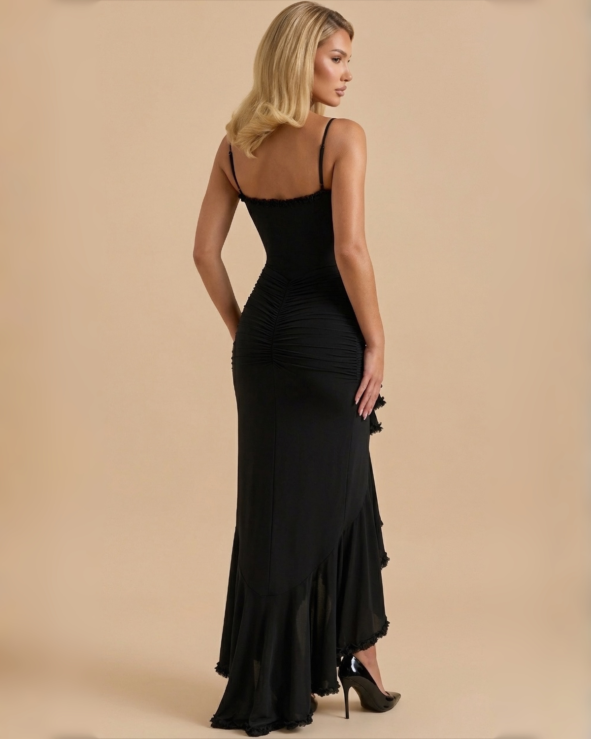 The Maliyah Maxi Dress - Black