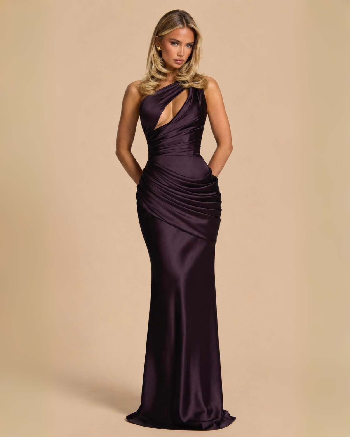 The Raquel Maxi Dress - Purple