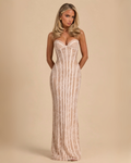 The Alexandra Maxi Dress - Blush Pink
