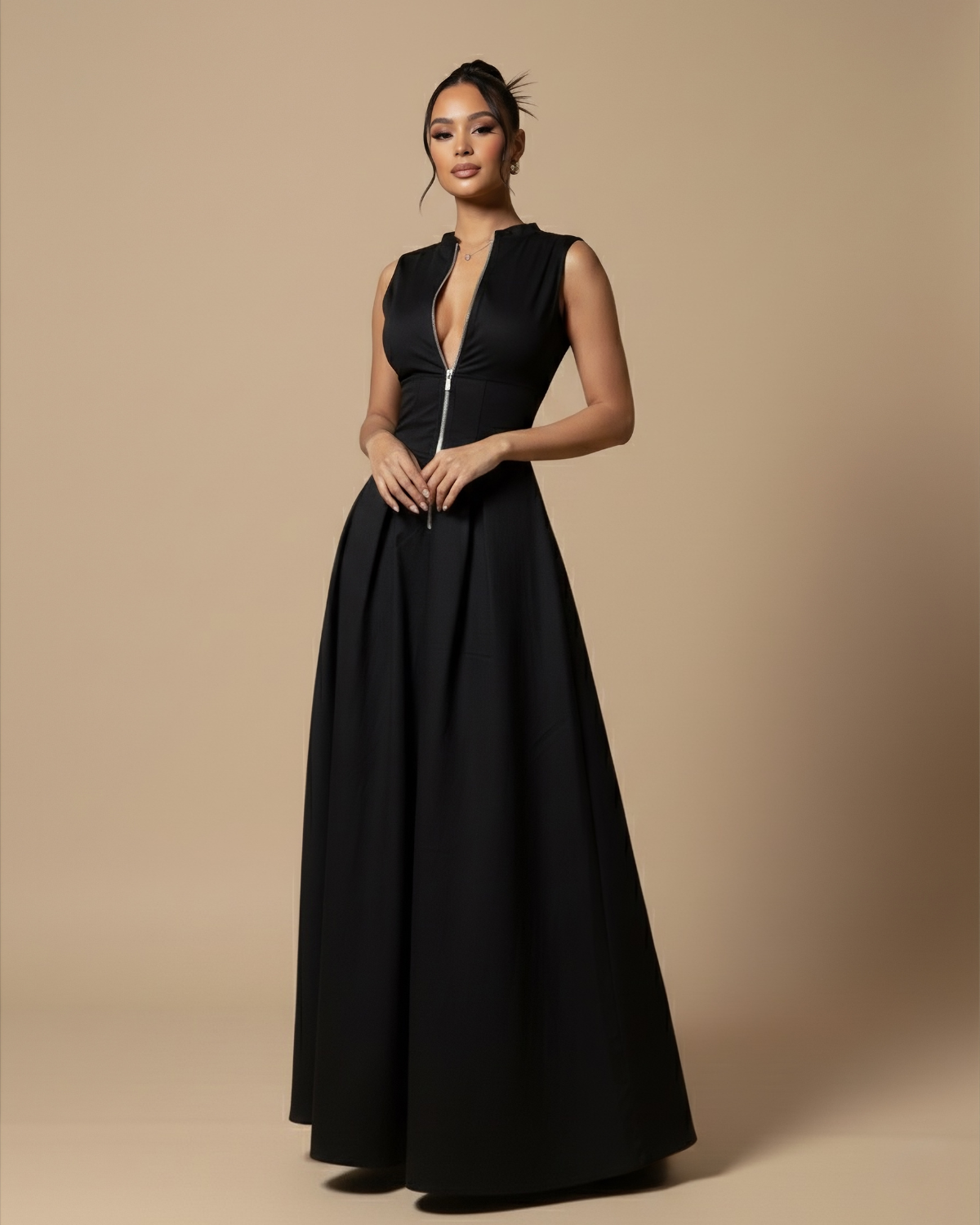 The Rona Maxi Dress - Black