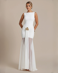 The Reagan Maxi Dress - White