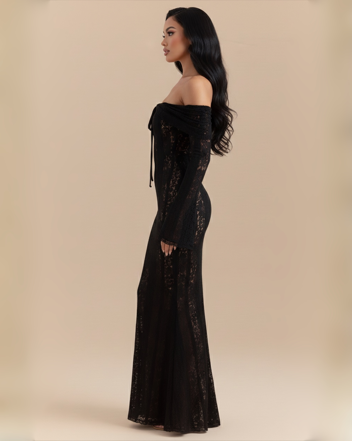 The Isabelle Maxi Dress - Black