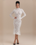 The Faith Lace Midi Dress