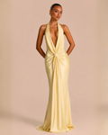 The Lusia Maxi Dress - Yellow
