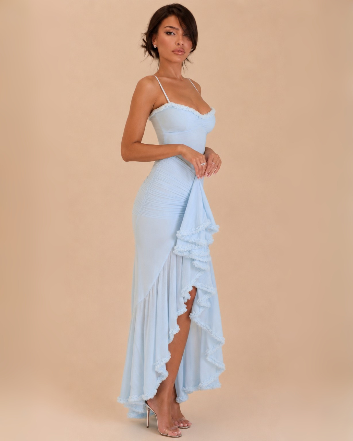 The Maliyah Maxi Dress - Baby Blue