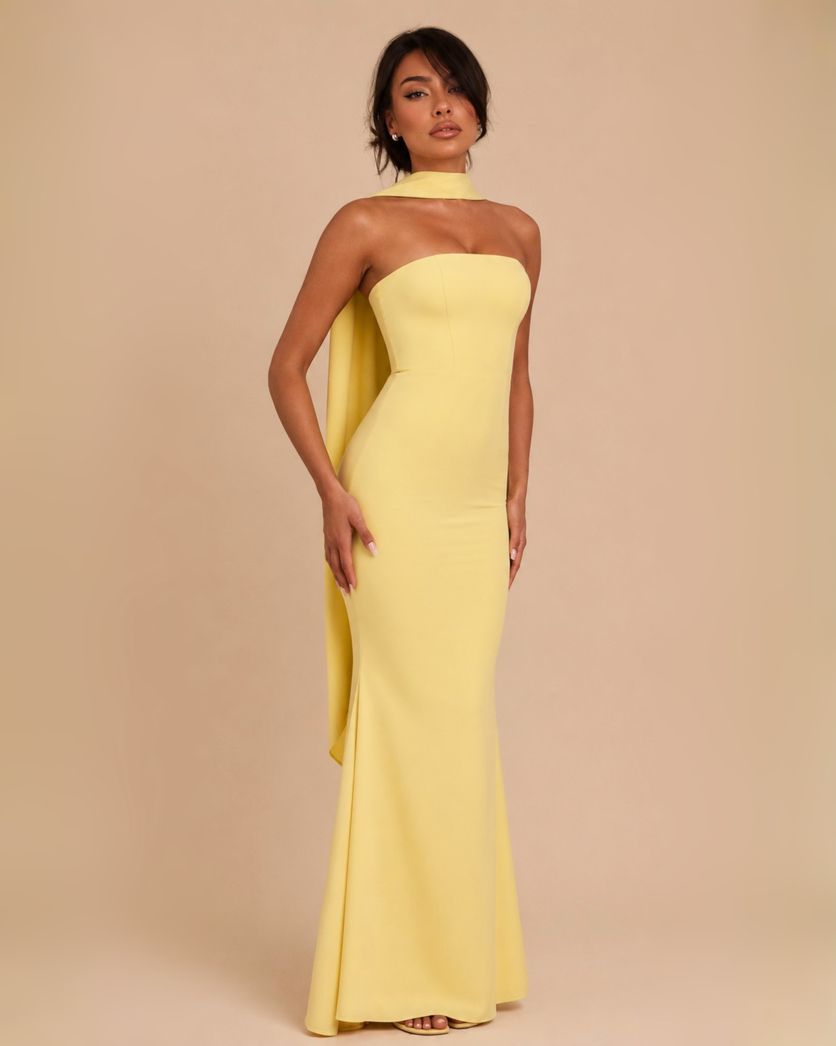 The Belsa Maxi Dress -  Yellow