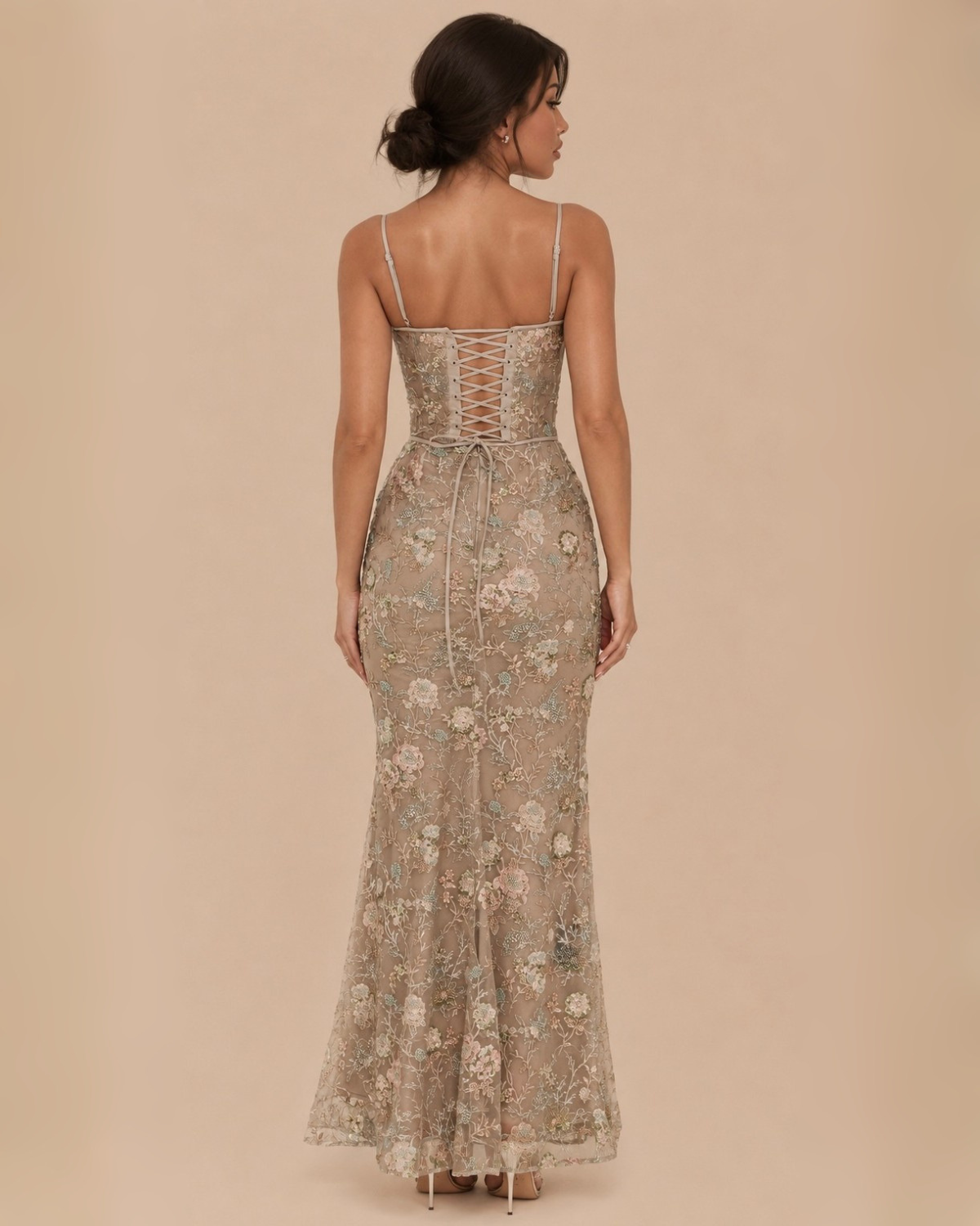 The Eloise Maxi Dress - Grey