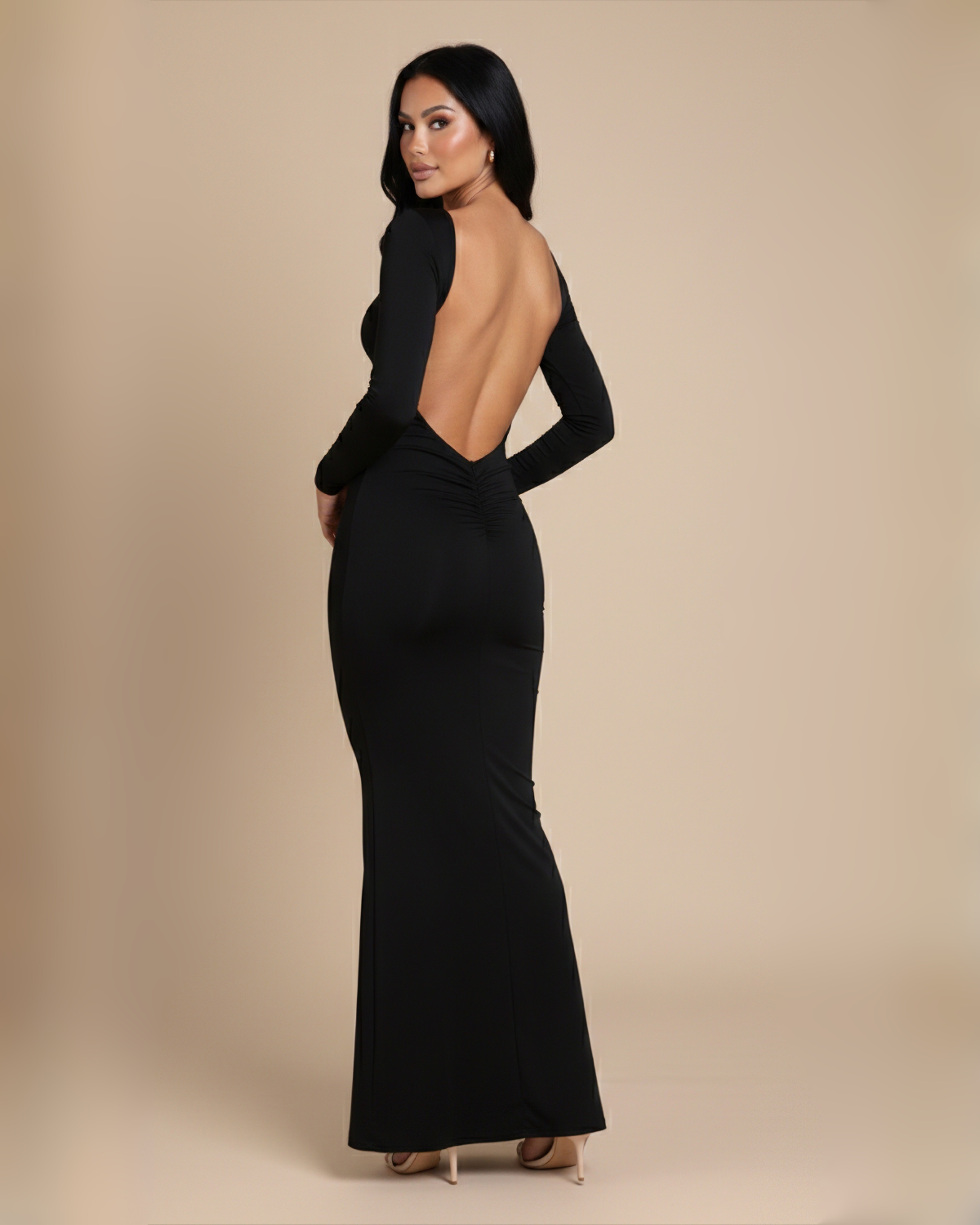 The Maya Maxi Dress - Black