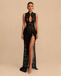The Vivian Maxi Dress - Black