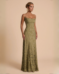 The Lola Maxi Dress - Olive