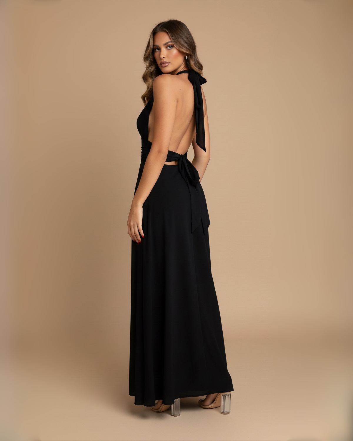 The Chloe Maxi Dress - Black