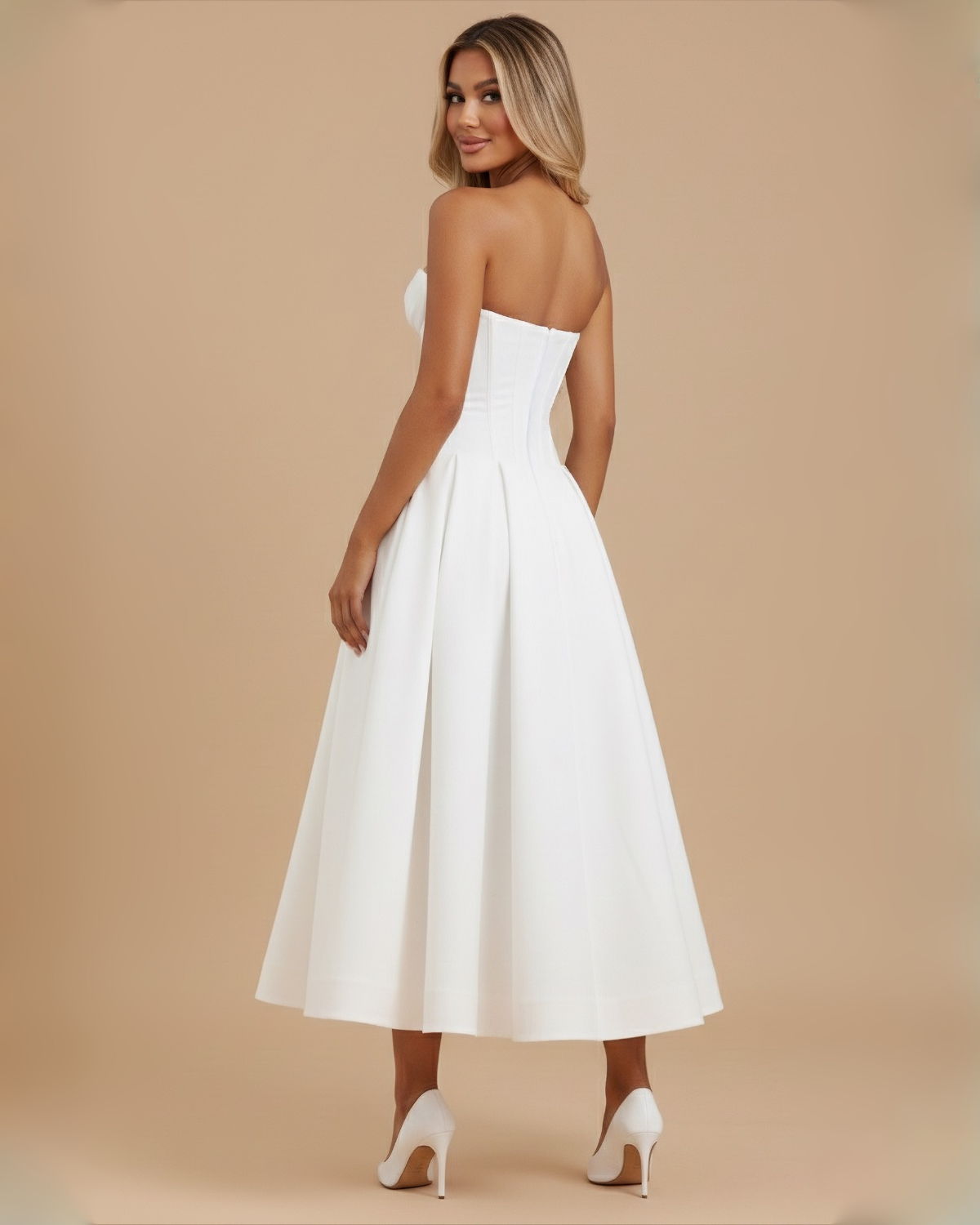 The Josephine Maxi Dress - White
